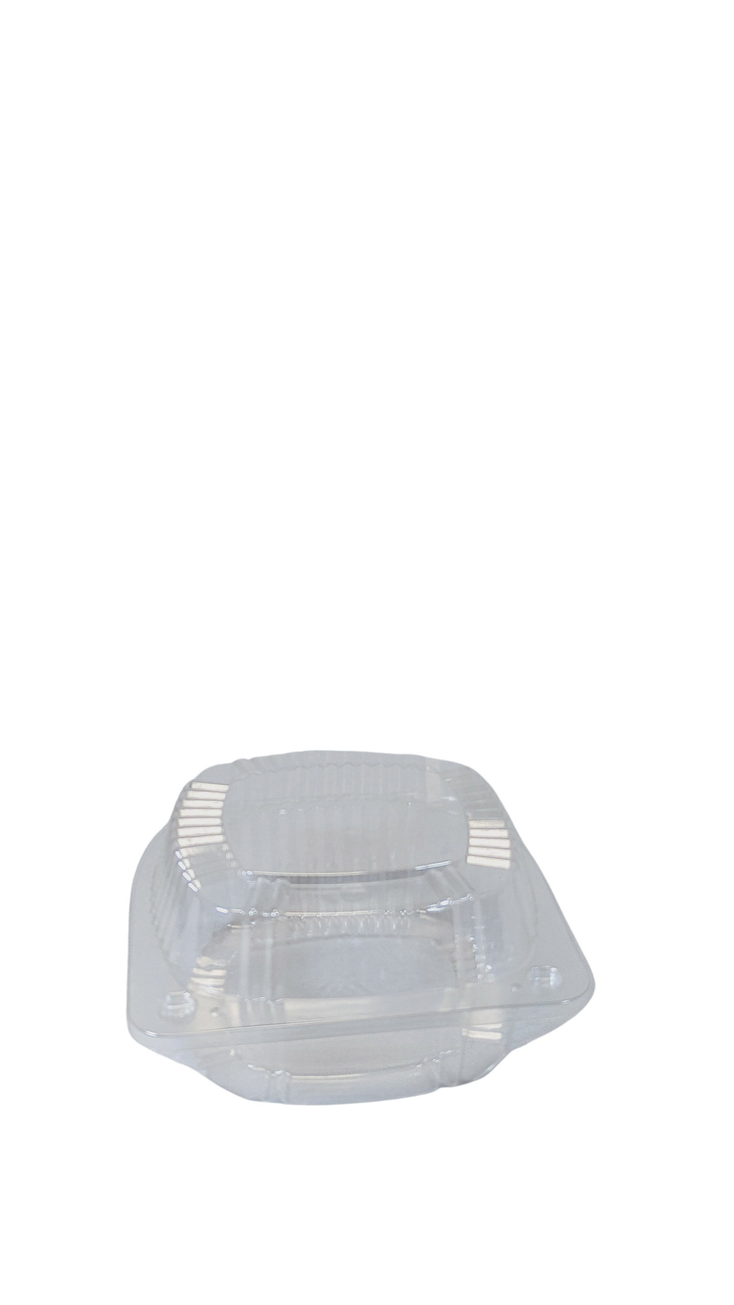 Clear Clamshell 6” Square